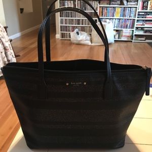 Kate Spade ♠️ black handbag, slight wear on handle